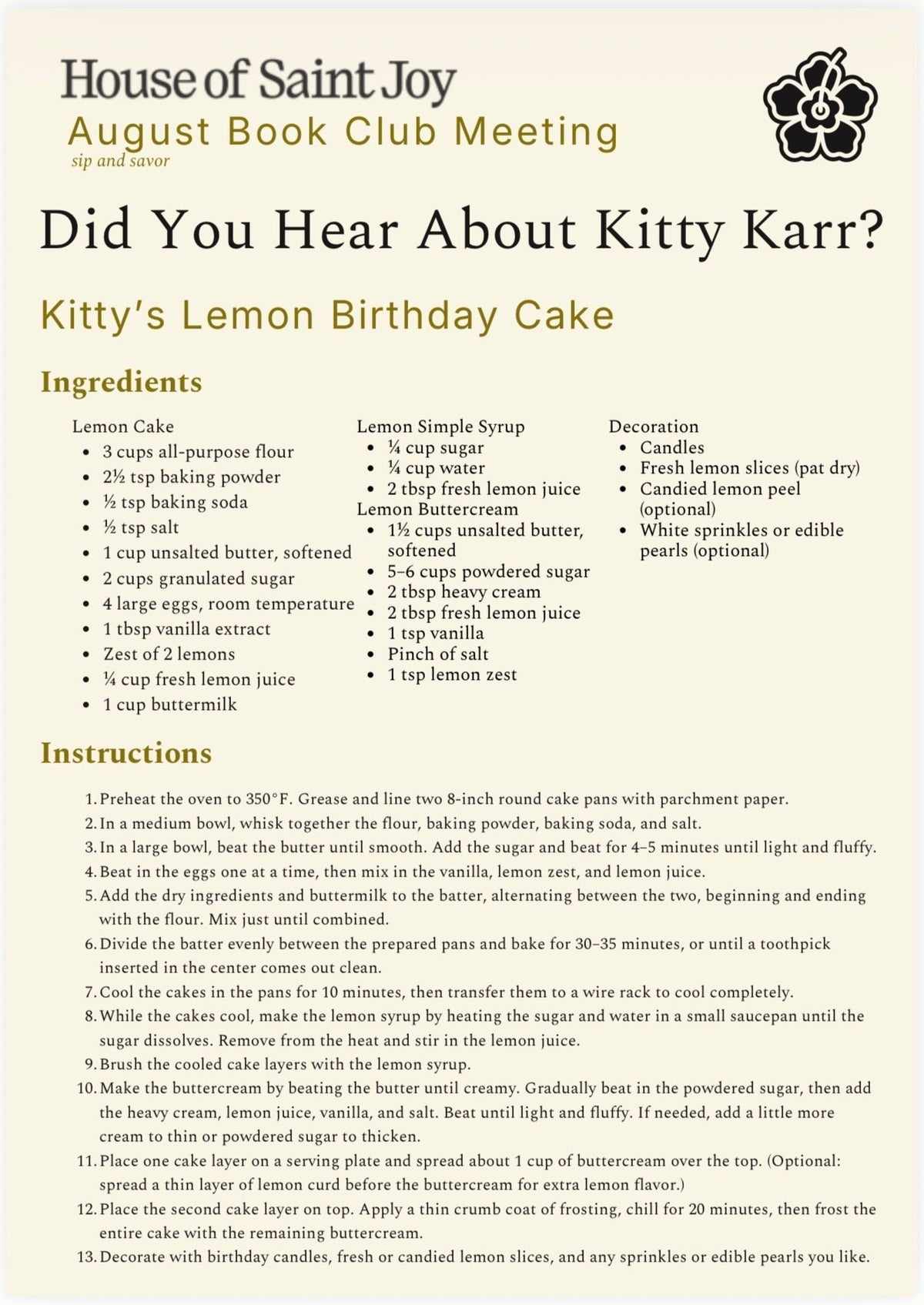 The Reading Room: Closing Reflections on Did You Hear About Kitty Karr?