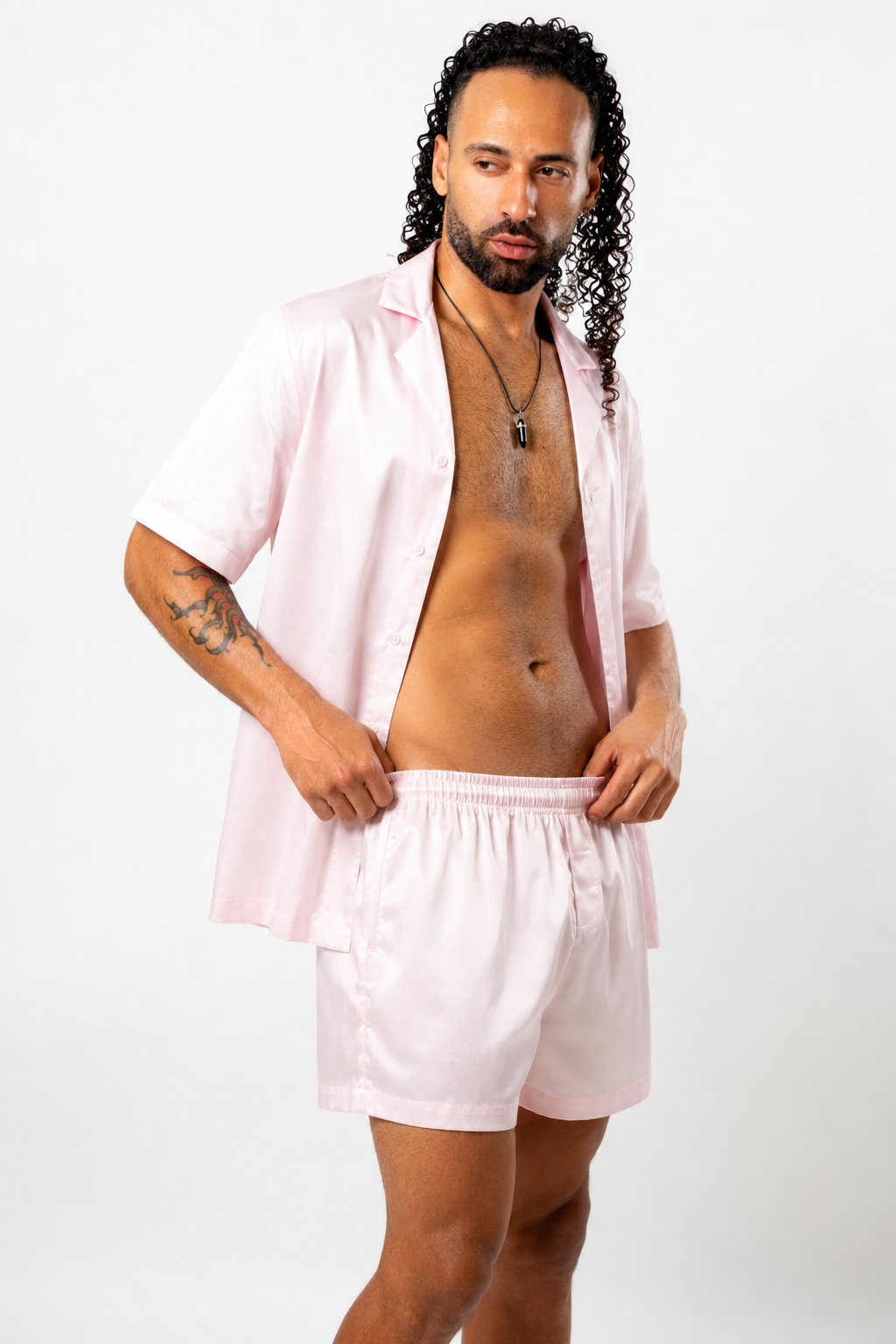 The Pink Cotton Lounge Set
