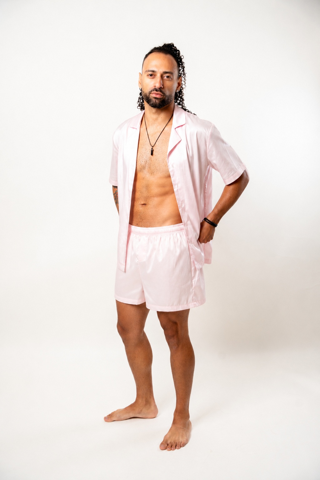 The Pink Cotton Lounge Set