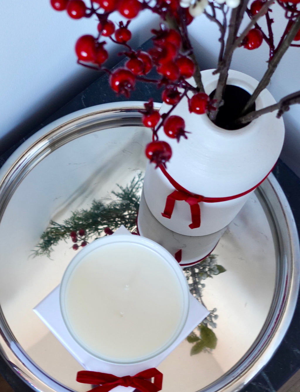 The Naughty Candle and Slip Dress