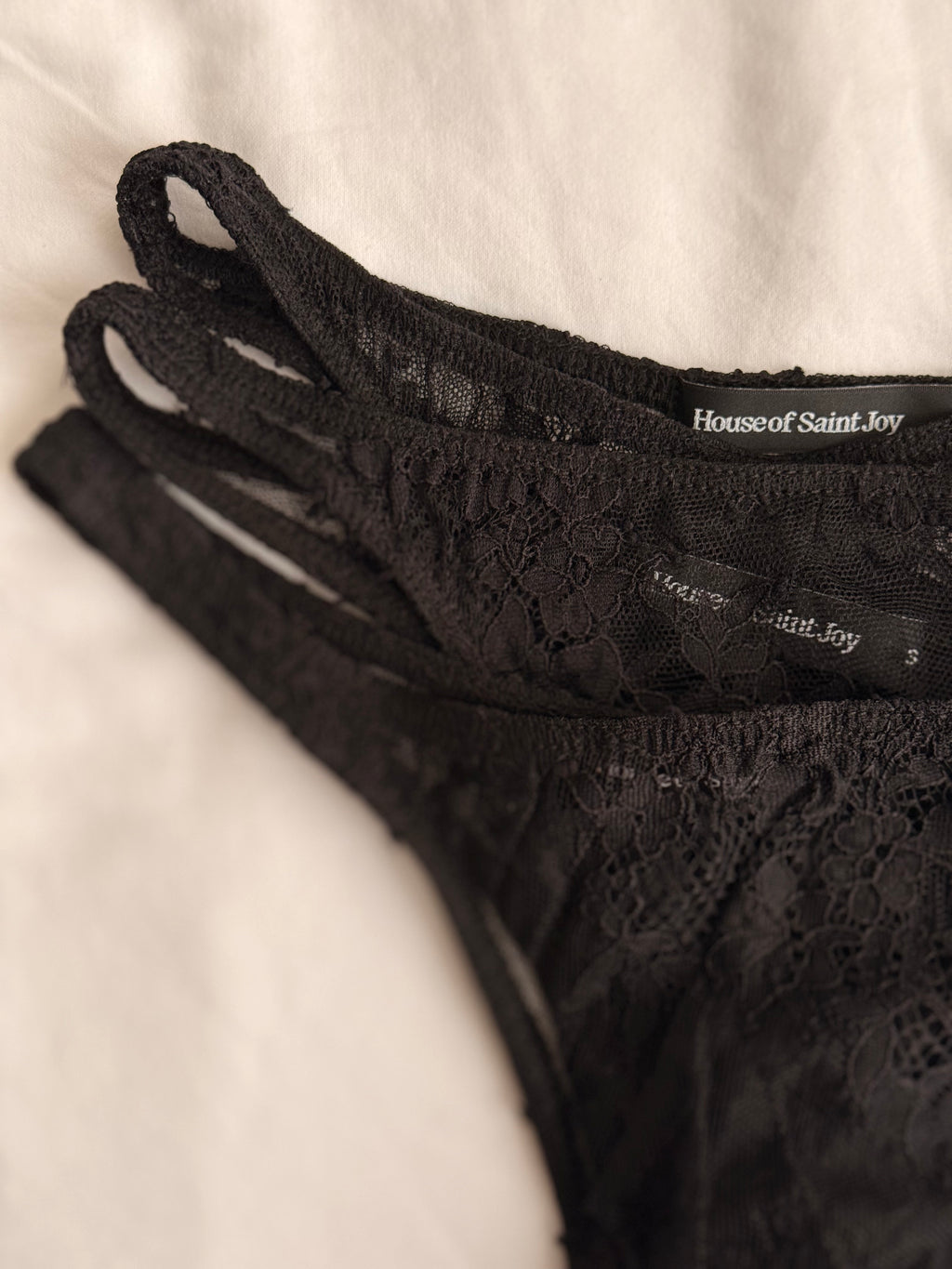 The Lace Thong Panty Trio