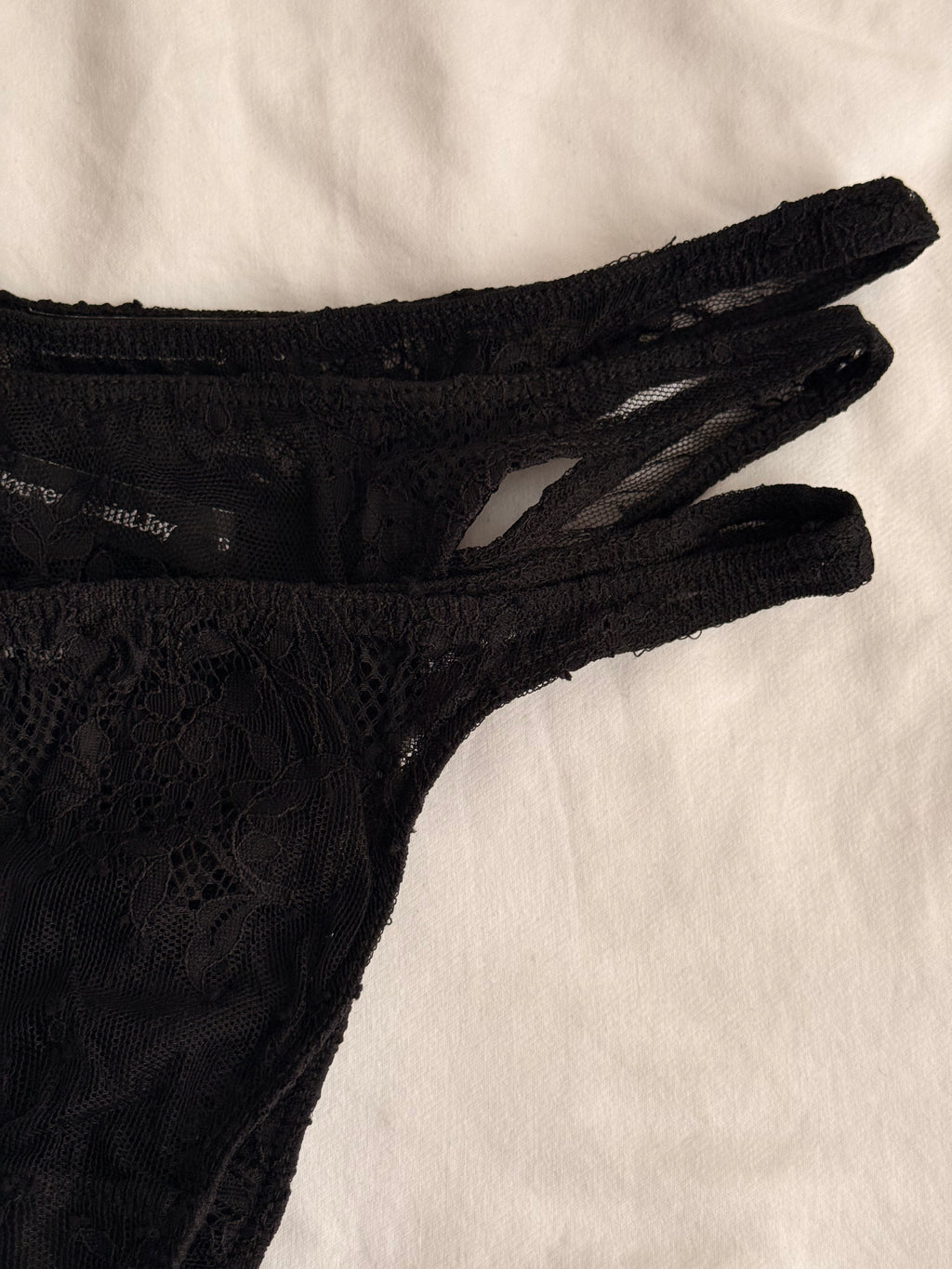 The Lace Thong Panty Trio